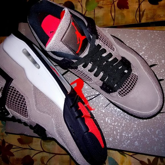 Taupe Haze Jordan 4 - Picture 1 of 4